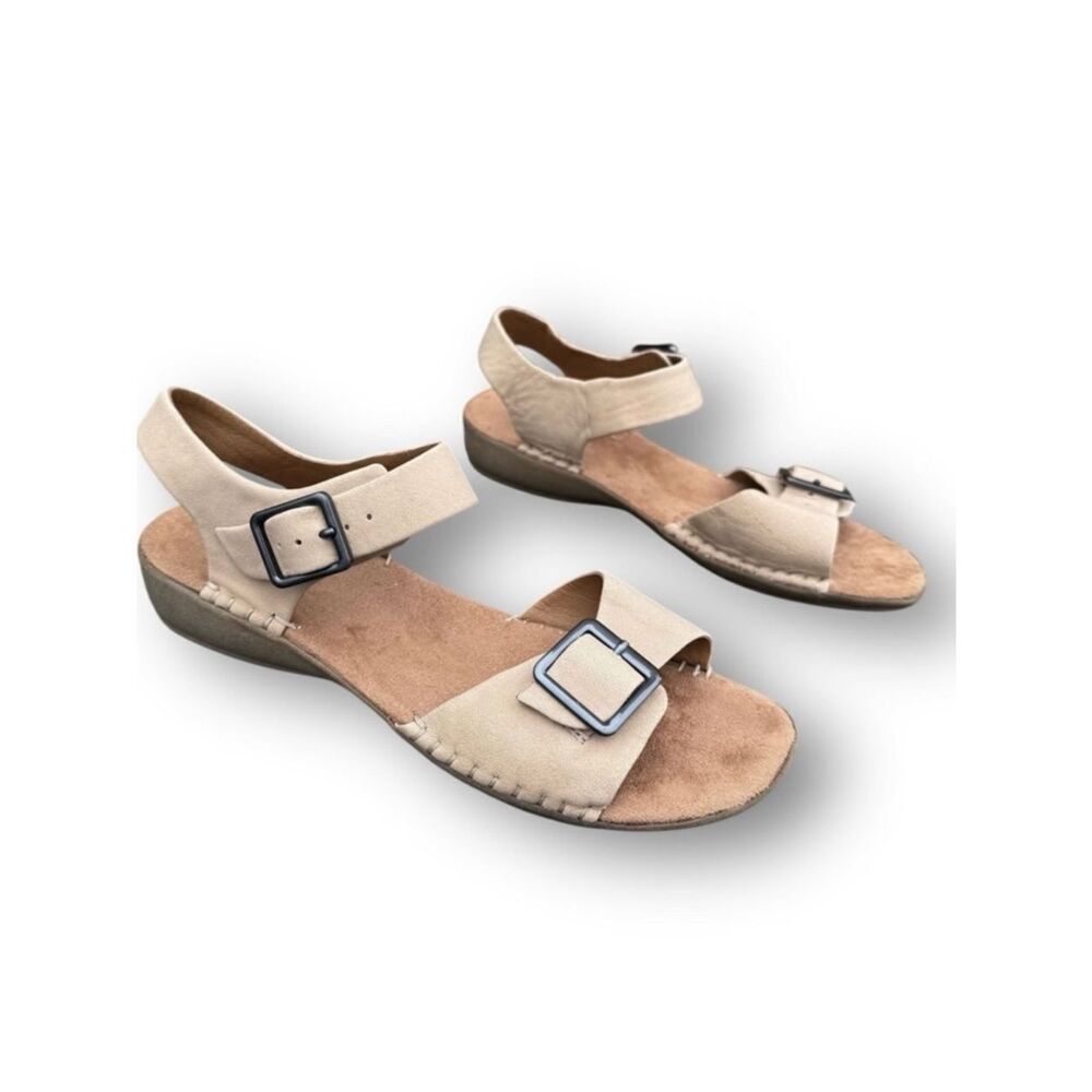 Easy Spirit Honors Padded Comfort Open Toe Tan Sandals Women’s size 7